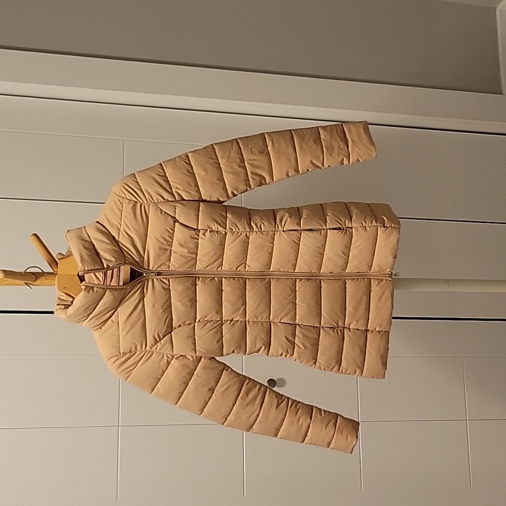Guess light pink puffercoat